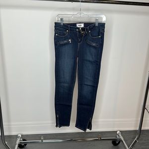 Paige Skinny Jean with zippers